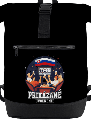 Prikázané uvoľnenie batoh Black