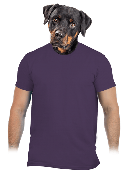 Bez potlače pánske tričko Urban Purple