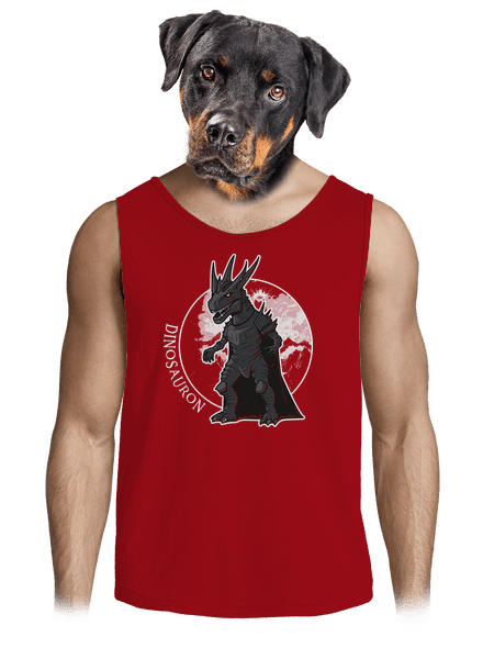 Dinosauron pánske tielko Red