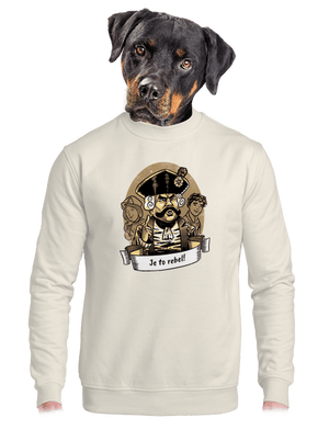 B14: S čerty nejsou žerty unisex mikina bez kapucne Off White