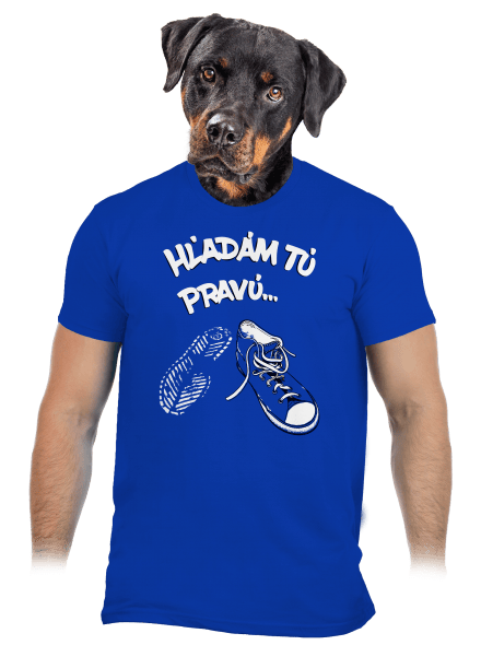 Hľadám tú pravú pánske tričko Royal Blue