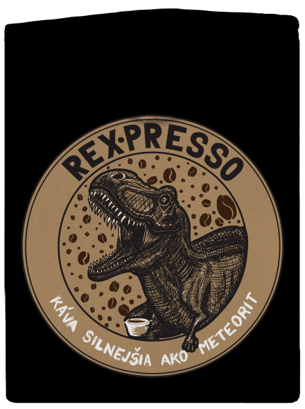Rex-presso dámska mikina na zips Black