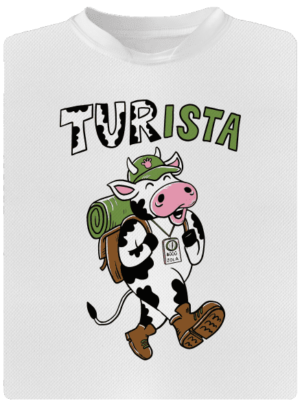 Tur na cestách pánske športové tričko White