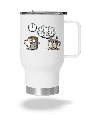 Čaj o piatej, káva stále termohrnček White