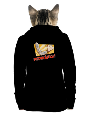 dámska mikina na zips