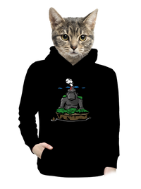 dámska mikina klokanka