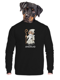 unisex mikina bez kapucne