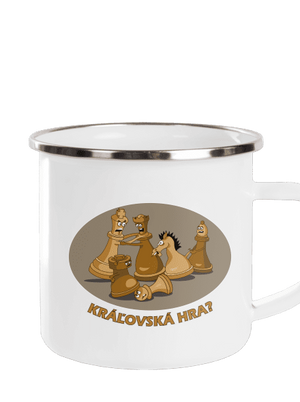 Kráľovská hra plecháčik White