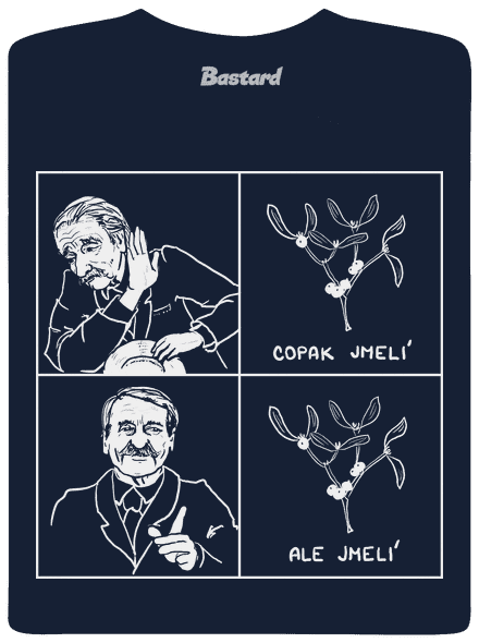 Cimrman: Copak jmelí pánske tričko Navy