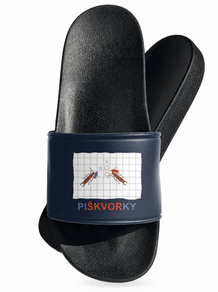 Škvorí piškvorky šľapky Navy