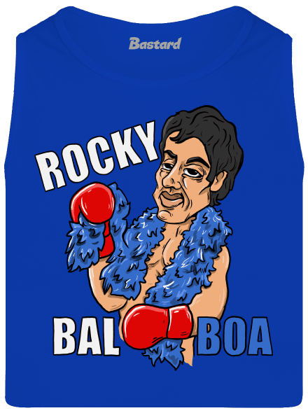 Rocky Bal boa pánske tielko Royal Blue