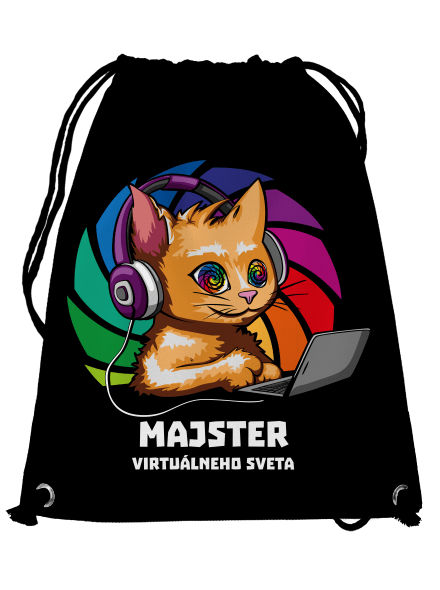 Majster virtuálneho sveta vak Black