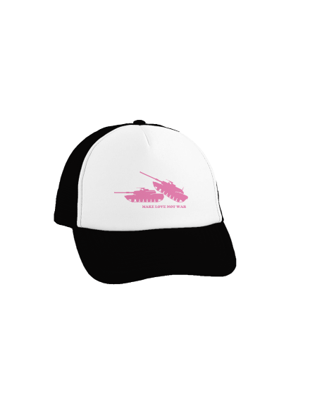 Tanky šiltovka truckerka Black cap