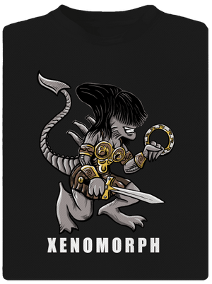Xenomorph detské športové tričko Black