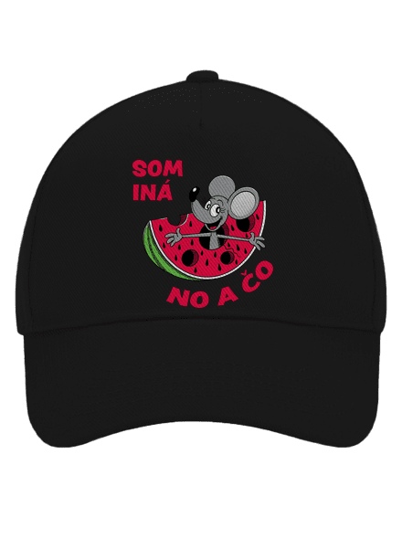 Som iná šiltovka baseballka Black