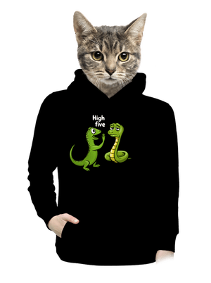 dámska mikina klokanka