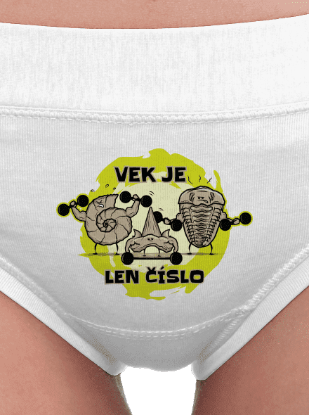 Vek je len číslo dámske nohavičky White