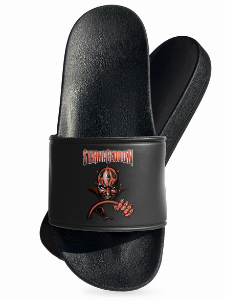 Starmageddon šľapky Black