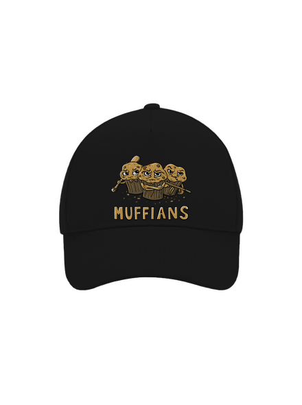 Muffians šiltovka baseballka Black