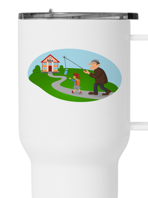 Naspäť do školy termohrnček White