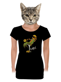 dámske tričko s lemom