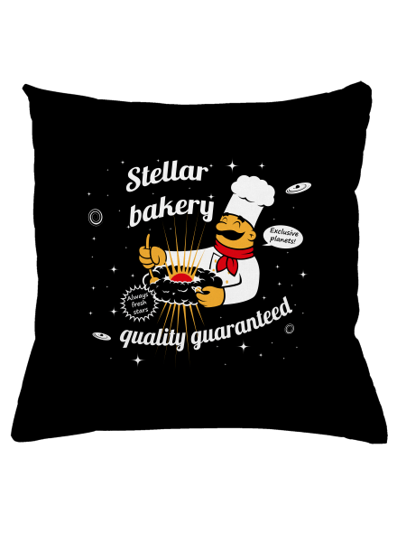 Stellar bakery vankúš Black