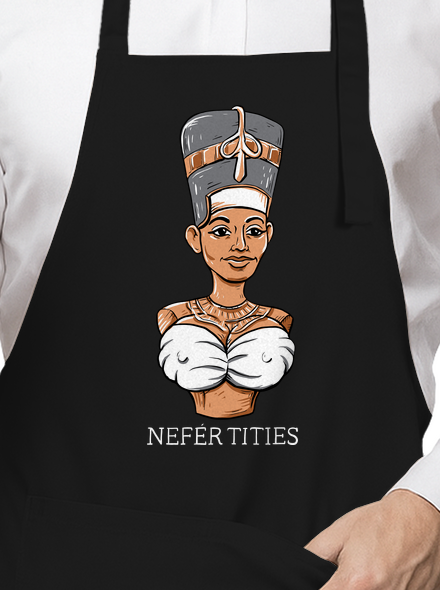 Nefertities zástera Black