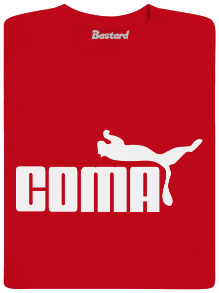Coma pánske tričko Red