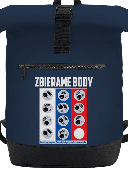 Zbierame body - hokej batoh French Navy