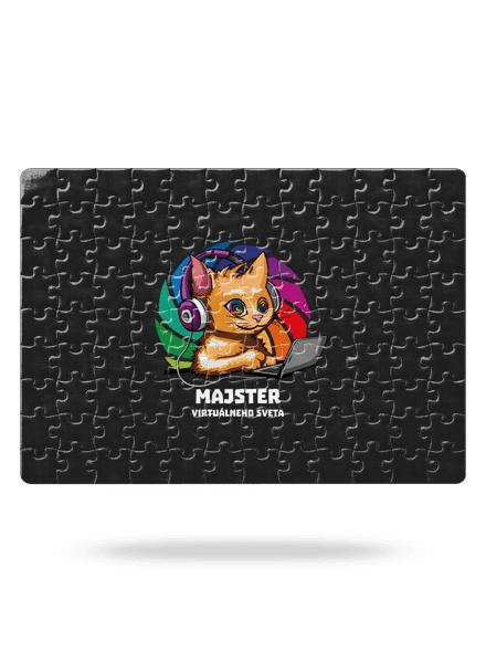 Majster virtuálneho sveta puzzle White