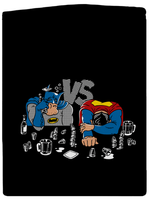 Súboj superhrdinov dámska mikina na zips Black