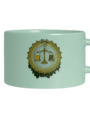 Pivný horoskop: Váha hrnček makronka Mint Macaron