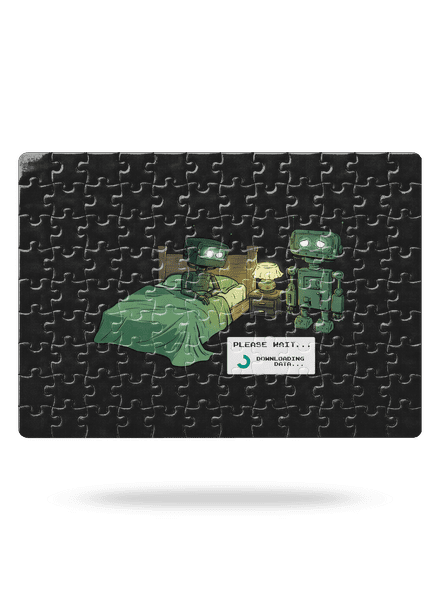 Robotia romantika puzzle White