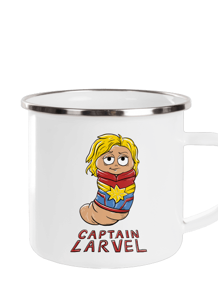 Captain Larvel plecháčik White