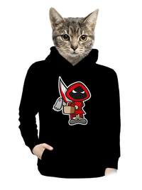 dámska mikina klokanka