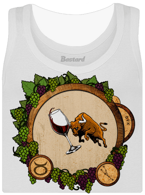 Vínny horoskop: Býk dámske tielko klasické White