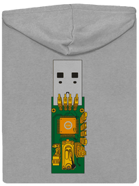 pánska mikina na zips