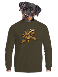 unisex mikina bez kapucne