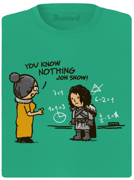 You Know Nothing dámske športové tričko Mint Mal