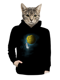 dámska mikina klokanka
