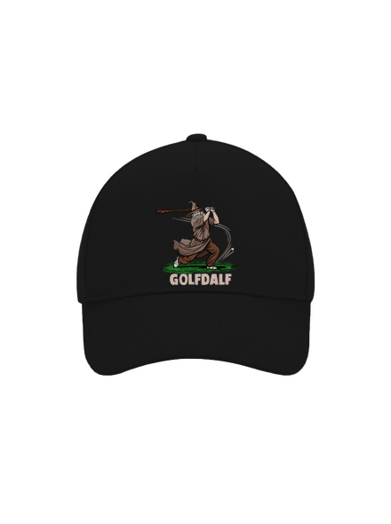 Golfdalf šiltovka baseballka Black