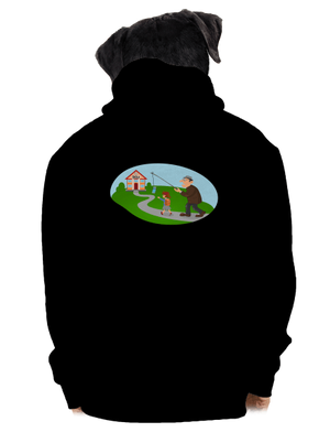 pánska mikina na zips