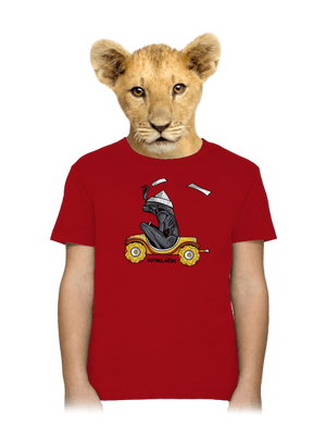 Votrelníček detské tričko Red