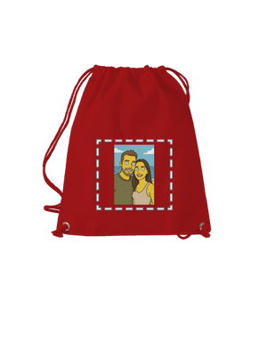Simpsonovi z vlastnej fotky vak Red Mal
