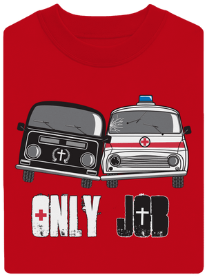 Konkurencia unisex mikina bez kapucne Red