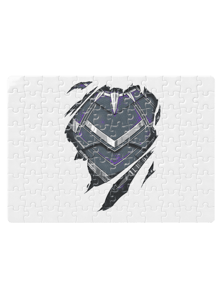 Panther inside puzzle White