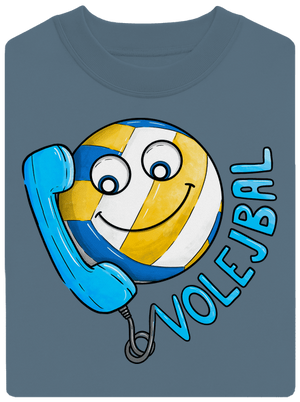 Volejbal unisex mikina bez kapucne Nordic Blue