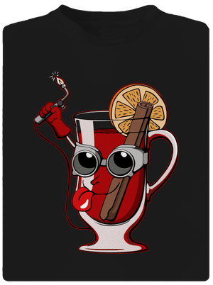 Zvarák pánske športové tričko Black