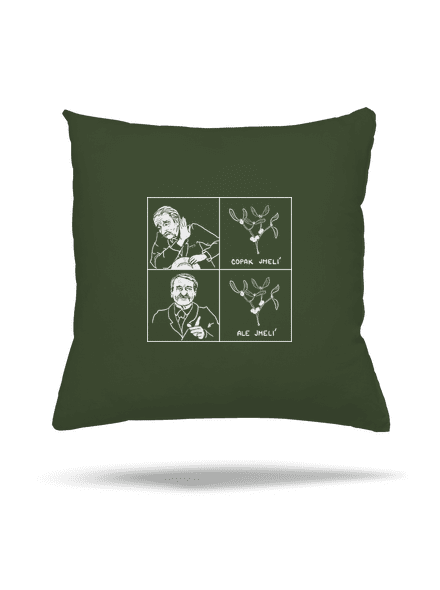 Cimrman: Copak jmelí vankúš Olive Green