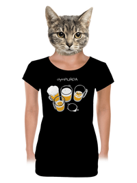 dámske tričko s lemom